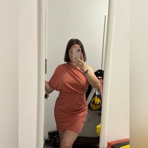 Orange Brandy Melville Mini Dress, S